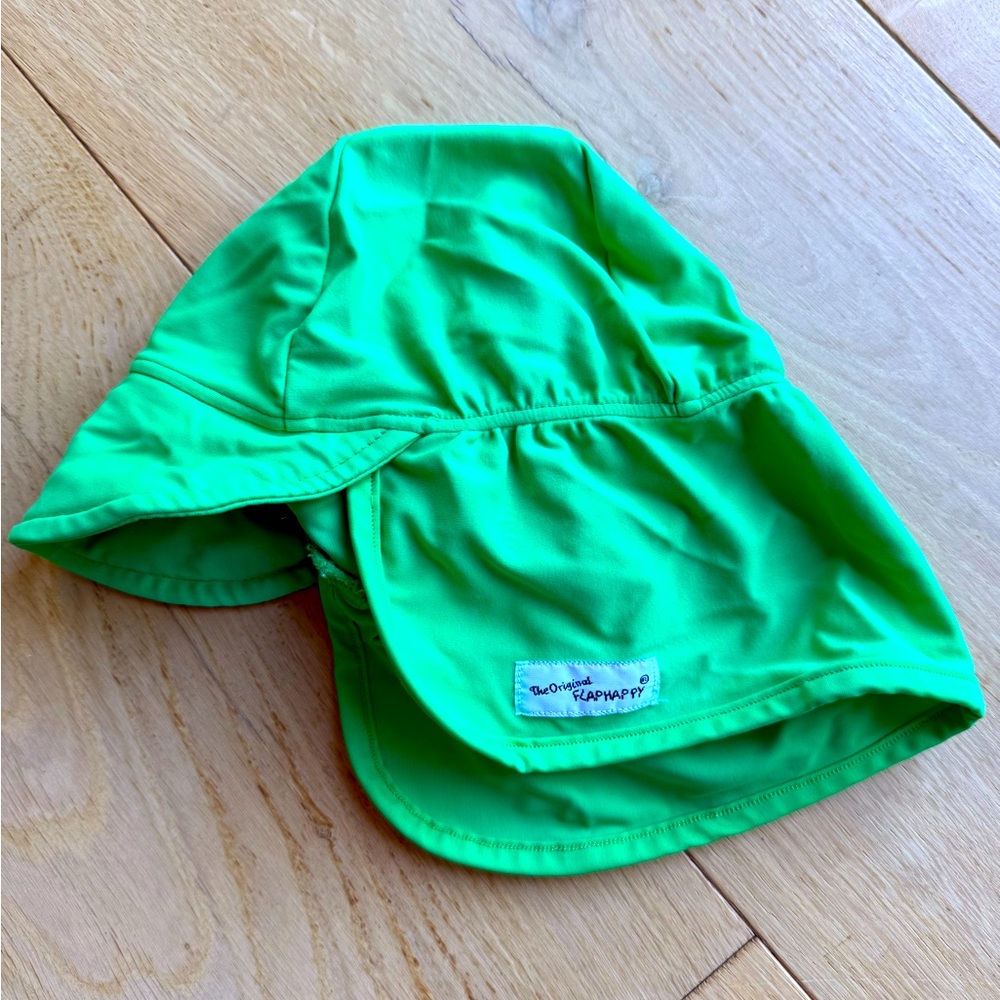 Flap Happy toddler swim flap hat. UPF 50+